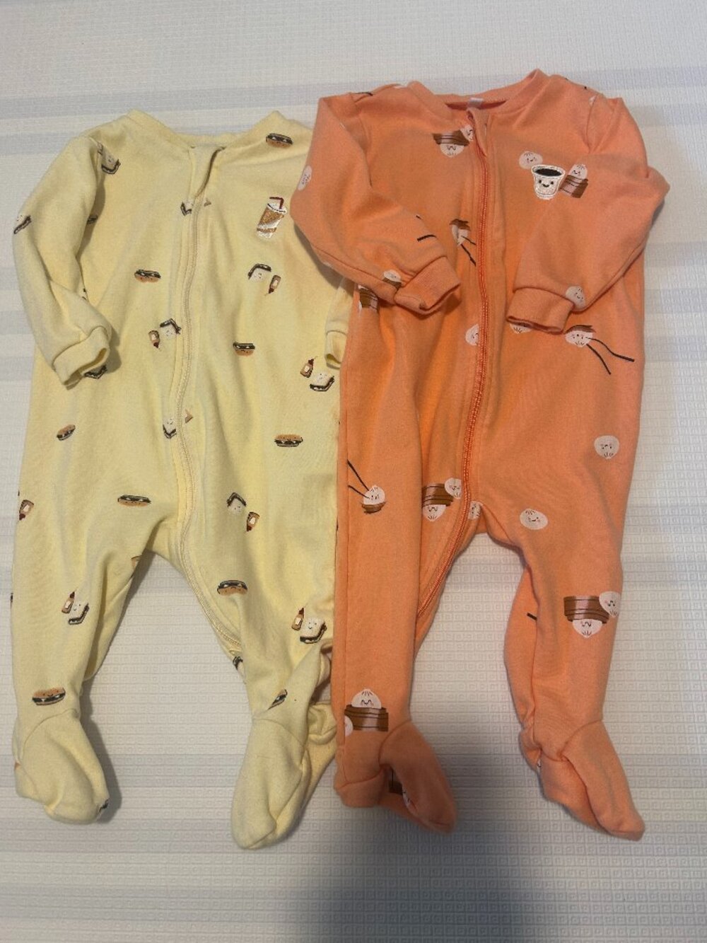 Set of Two Pekkle Baby Footies
